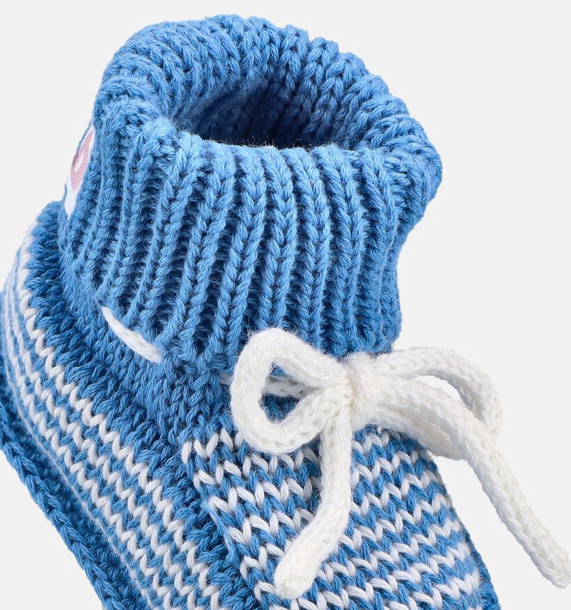 Little David Chaussons pour b&eacute;b&eacute; en Bleu pour filles, gar&ccedil;ons (374186)