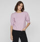 Vila Ril Roze Gebreide trui voor dames (351754)