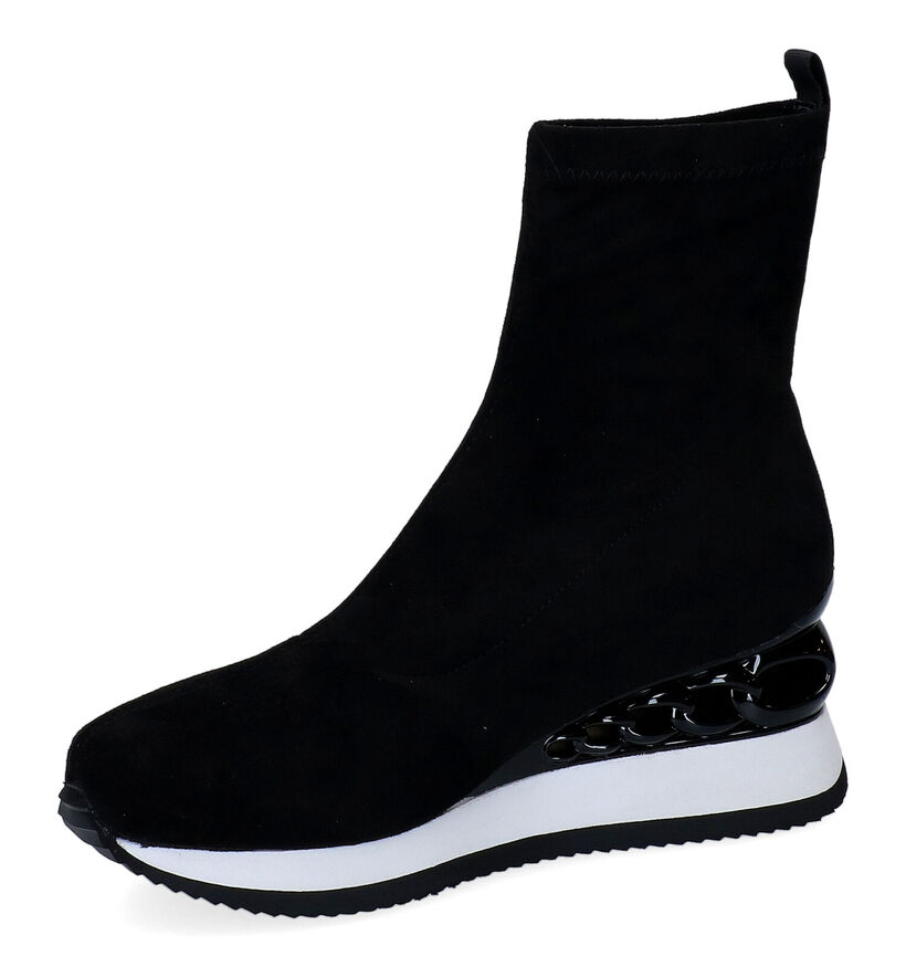 Noa Harmon Bottines à talons en Noir pour femmes (297803)