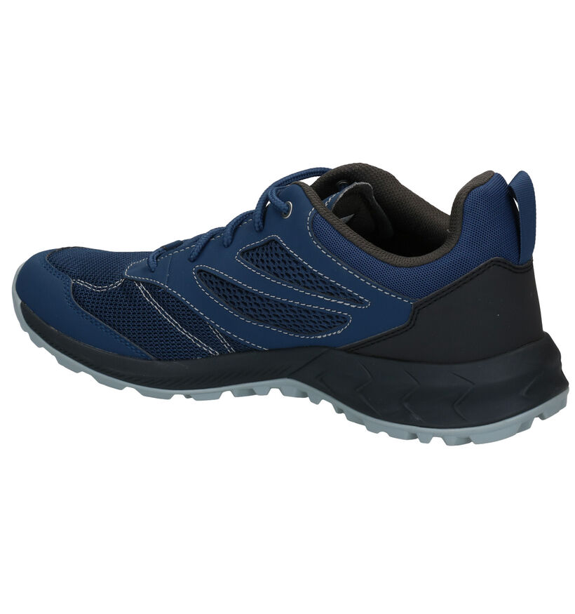 Jack Wolfskin Woodland Chaussures de randonnée en Bleu en simili cuir (288124)