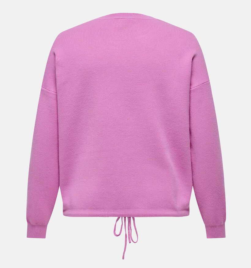 ONLY Carmakoma Summer Pull en Fuchsia pour femmes (351439)