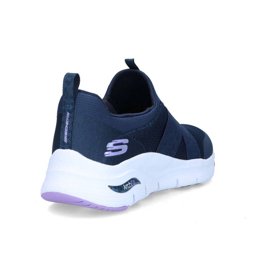 Skechers Arch Fit Beige Sneakers voor dames (319359) - geschikt voor steunzolen