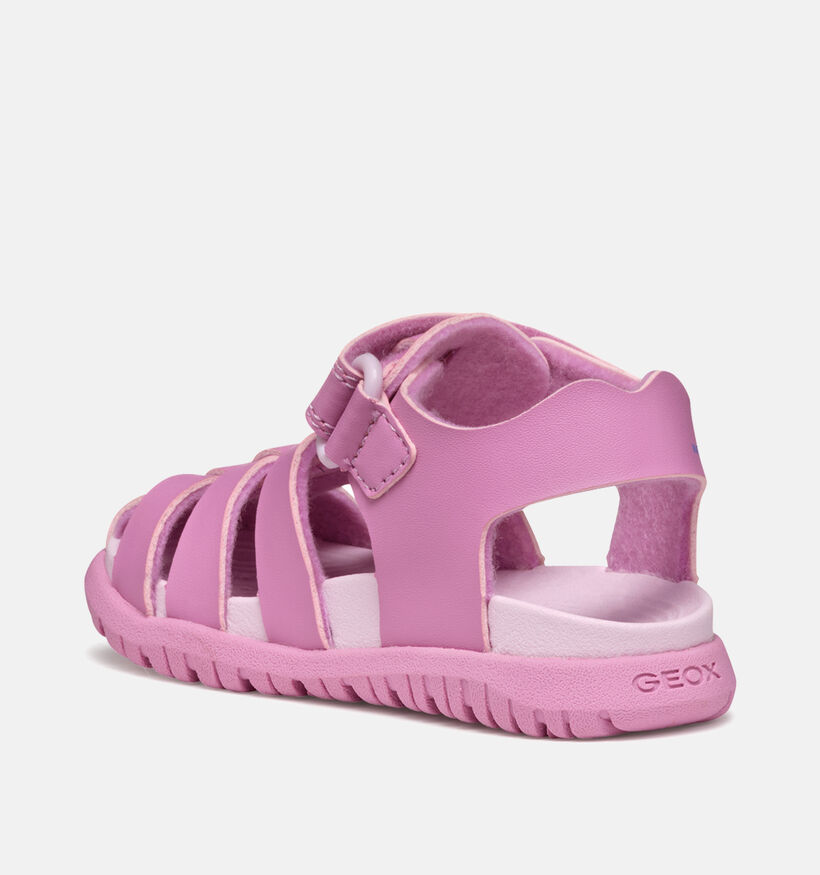 Geox Fusbetto Sandales pour bébé en Rose pour filles (356406)
