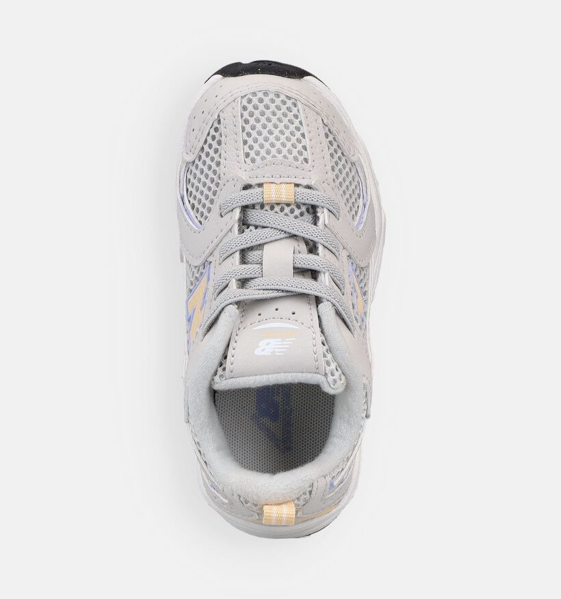 New Balance 530 Lichtgrijze Sneakers voor meisjes (366216) - geschikt voor steunzolen
