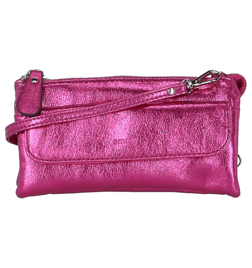 Emmy Wieleman Sac porté croisé en Rose en simili cuir (215311)