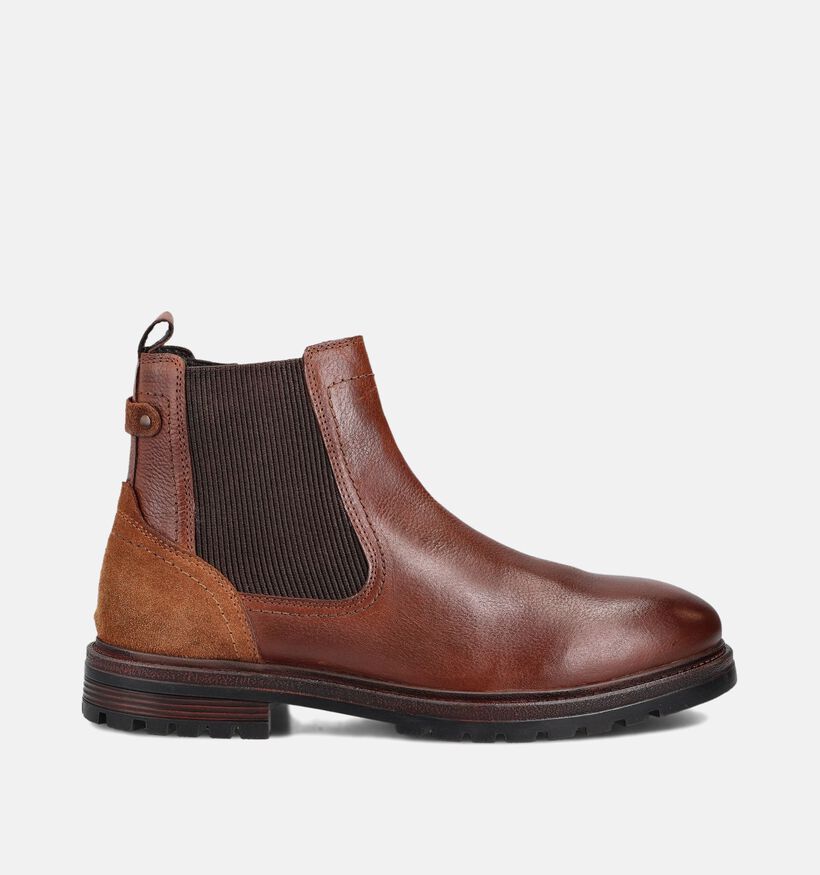 Via Borgo Cognac Chelsea Boots voor heren (362920) - geschikt voor steunzolen