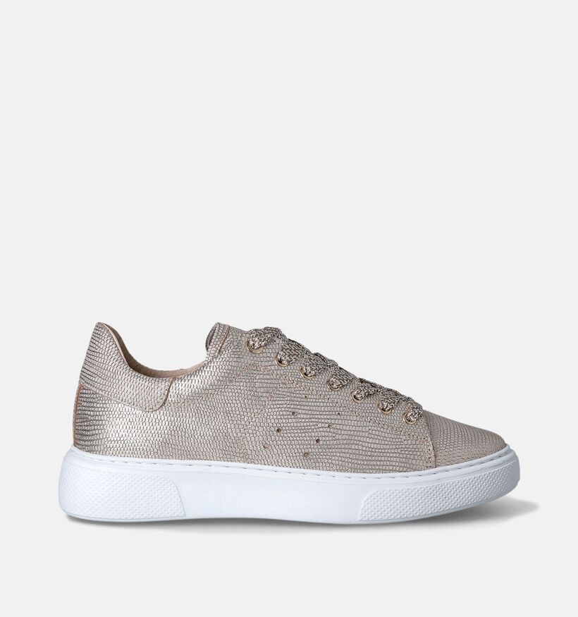 Tango Alex 2 Baskets Casual en Or pour femmes (362945) - pour semelles orthopédiques