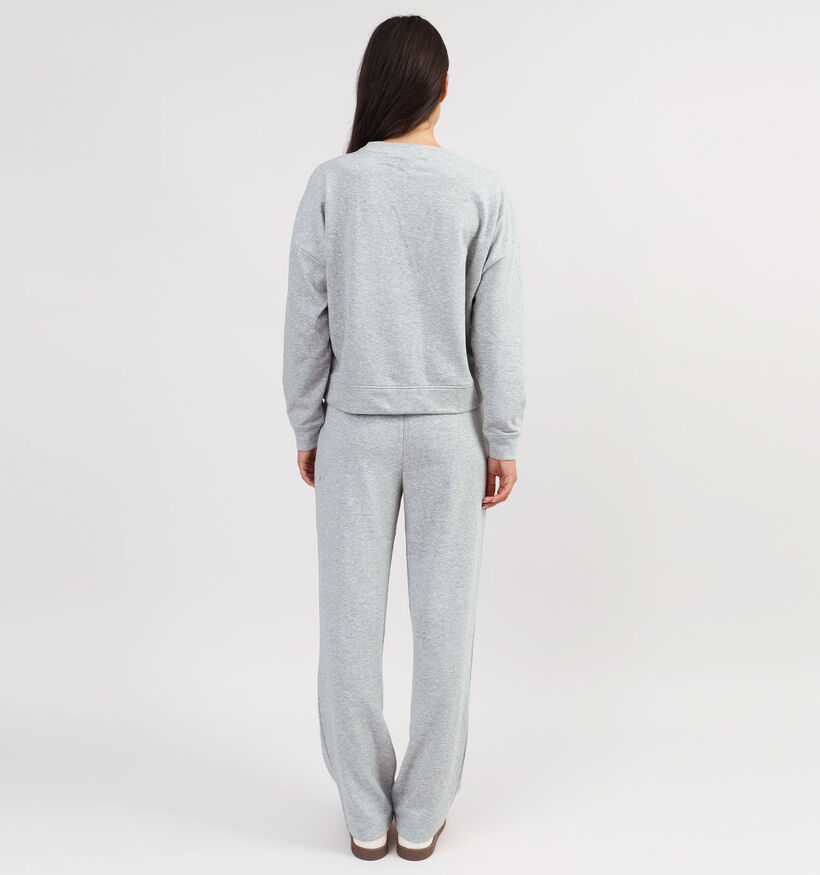 Pieces Chilli Sweatshirt en Gris pour femmes (348290)