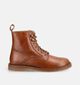 Birkenstock Bryson Leather Boots &agrave; lacets en Cognac pour hommes (377031) - pour semelles orthop&eacute;diques