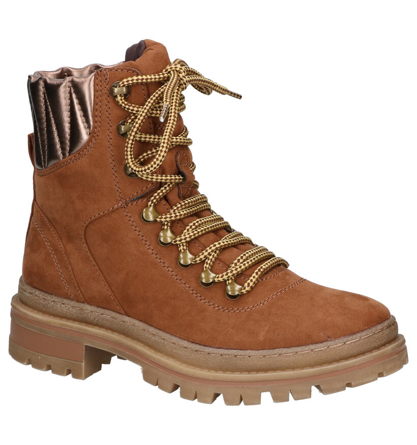 Dazzle Boots à lacets en Bleu foncé pour femmes (256593)