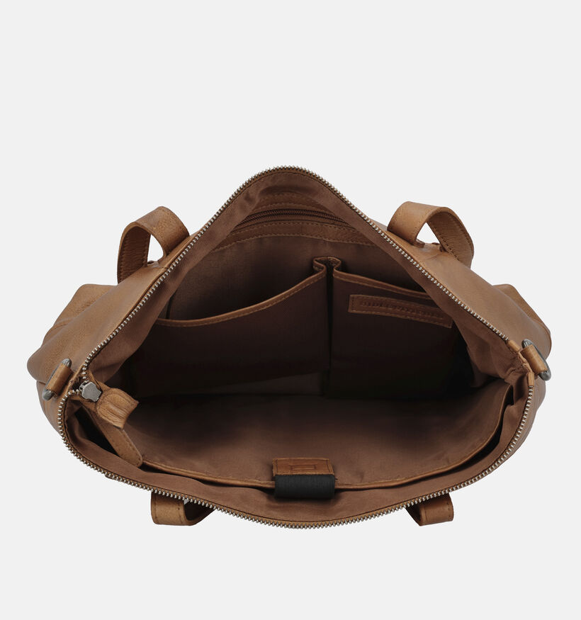 Hide & Stitches Cognac Shoppertas voor dames (374214)