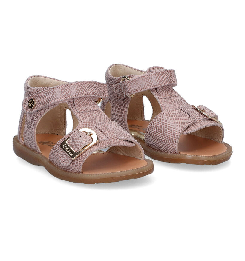 Naturino Quarzo Sandales en Rose en cuir (307214)