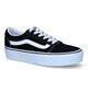 Vans Ward Platform Baskets en Noir pour femmes (300586)