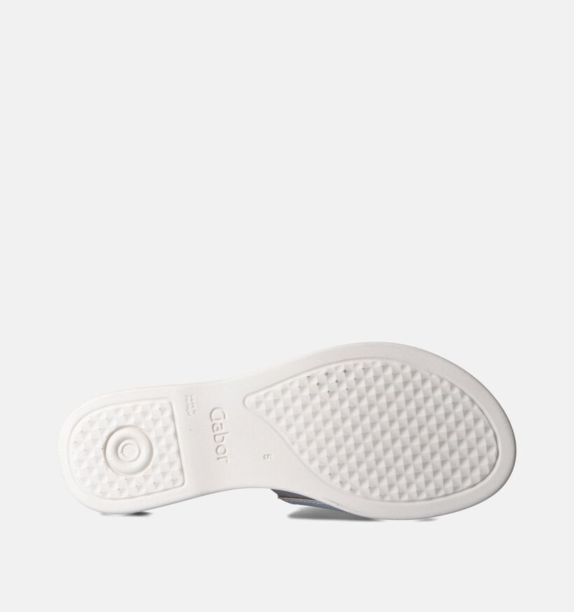 Gabor Nu-pieds en Argent pour femmes (355060)