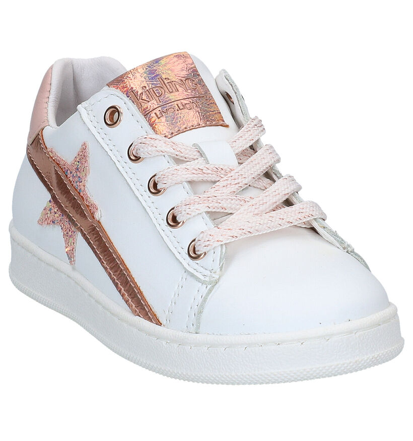 Kipling Vipster Chaussures à lacets en Blanc en cuir (289320)