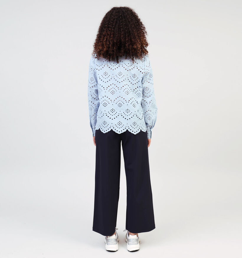 Pieces Vilde Blauw Hemd voor dames (351112)