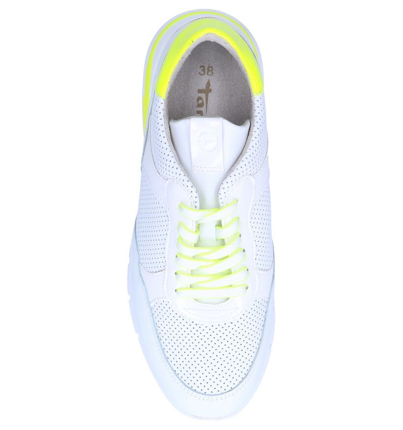 Tamaris Witte Sneakers in kunstleer (261868)