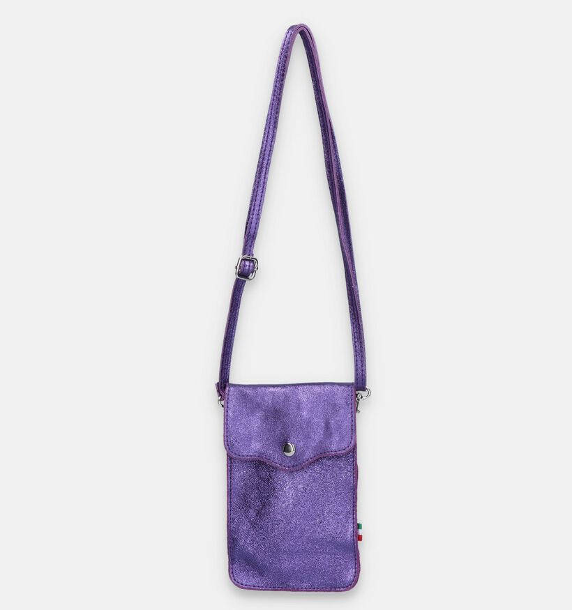 Time Mode Jin Pochette pour téléphone en Mauve pour femmes (337418)