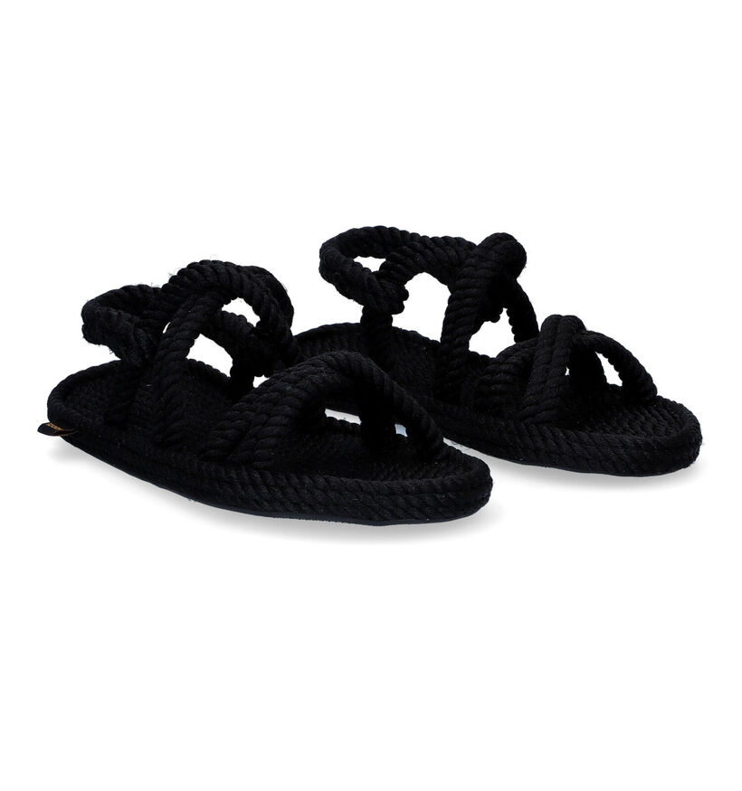 Bohonomad Tahiti Zwarte Sandalen voor dames (318229)