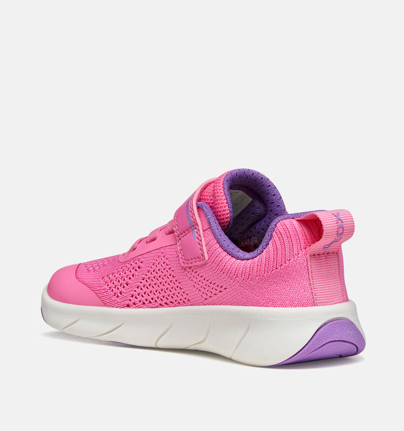 Geox Roze Lage Sneakers voor meisjes (370160) - geschikt voor steunzolen