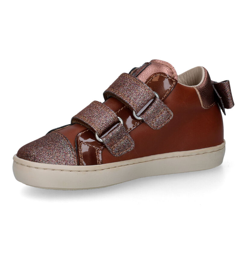 Beberlis Chaussures hautes en Cognac pour filles (315697)