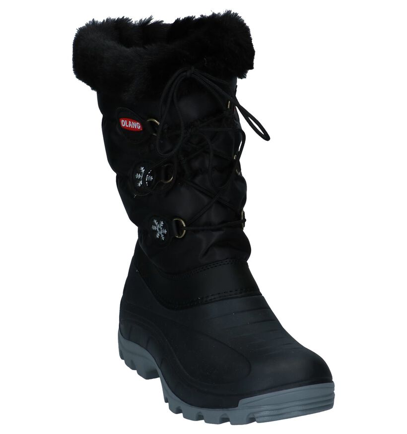 Olang Patty Zwarte Snowboots in stof (262755)