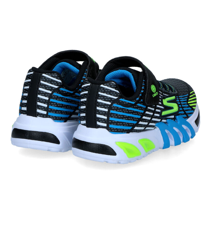 Skechers Slights Flex Baskets en Bleu pour garçons (318190)