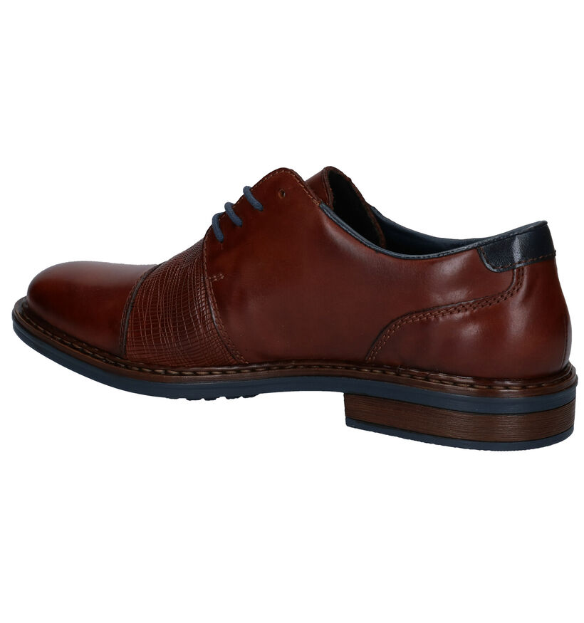 Rieker Chaussures habillées en Cognac en cuir (281728)