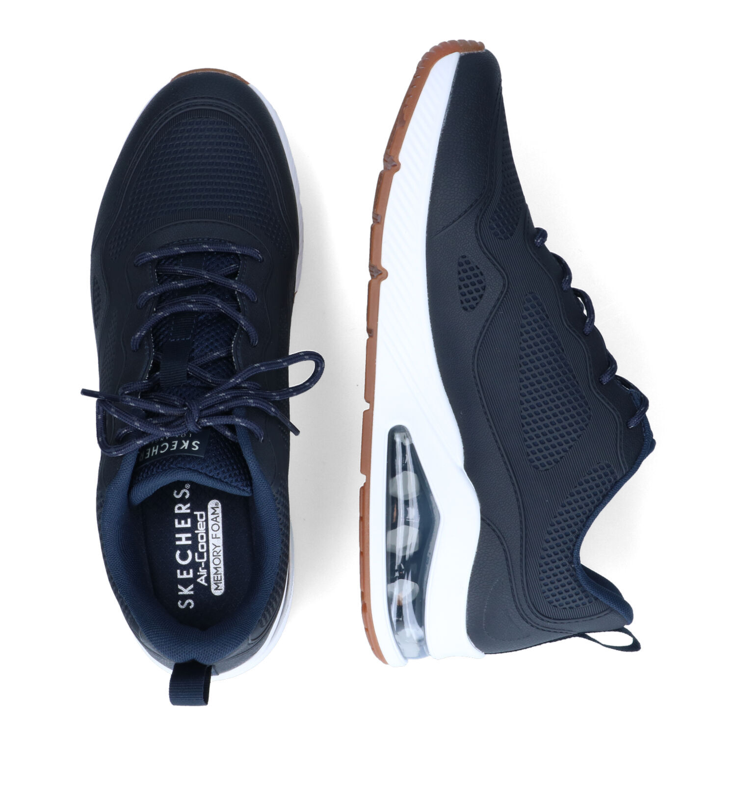 Skechers Uno 2 Baskets en Bleu Hommes Baskets en ligne sur