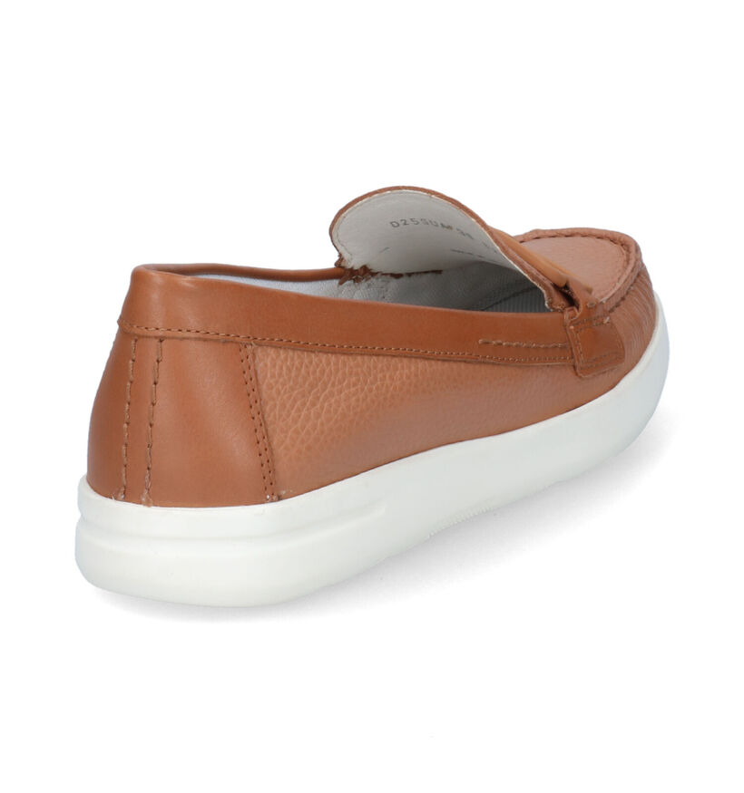 Geox Xand Cognac Mocassins voor dames (304452) - geschikt voor steunzolen