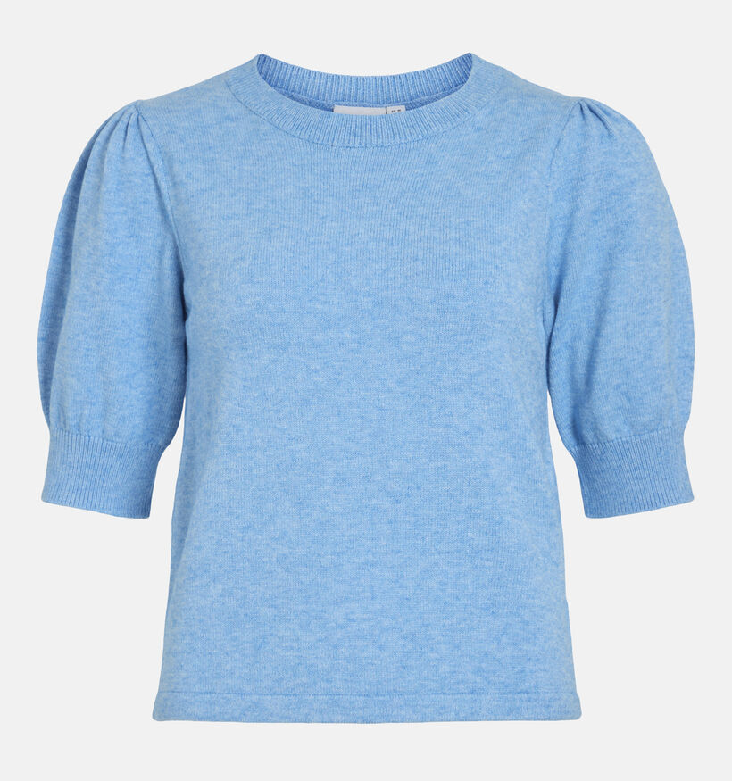 Vila Ril Blauwe Gebreide trui voor dames (351753)
