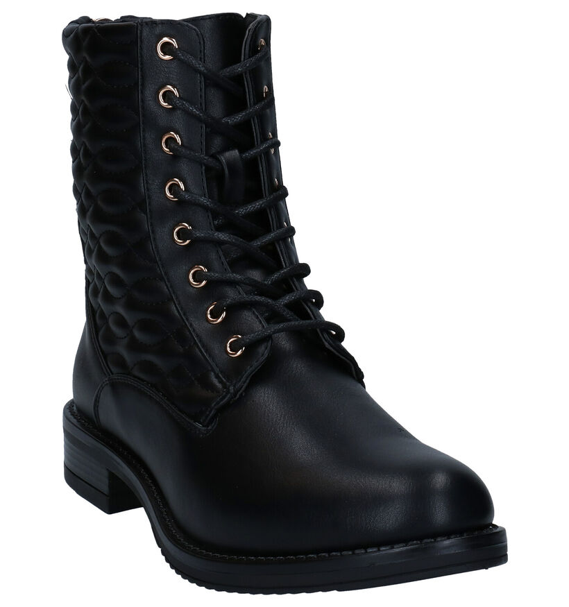 Youh! Conan Zwarte Boots in kunstleer (277408)
