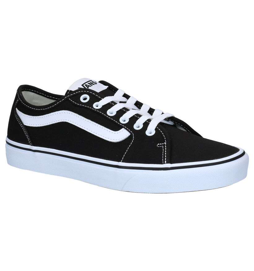 Vans Filmore Decon Baskets en Noir en textile (287209)