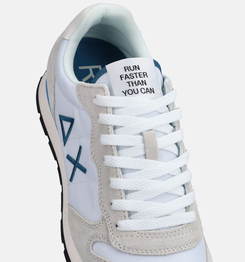 Sun68 Tom Solid Witte Sneakers voor heren (368798) - geschikt voor steunzolen