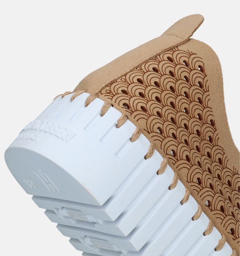 Ilse Jacobsen Tulip Platform Chaussures à enfiler en Beige pour femmes (340291) - pour semelles orthopédiques