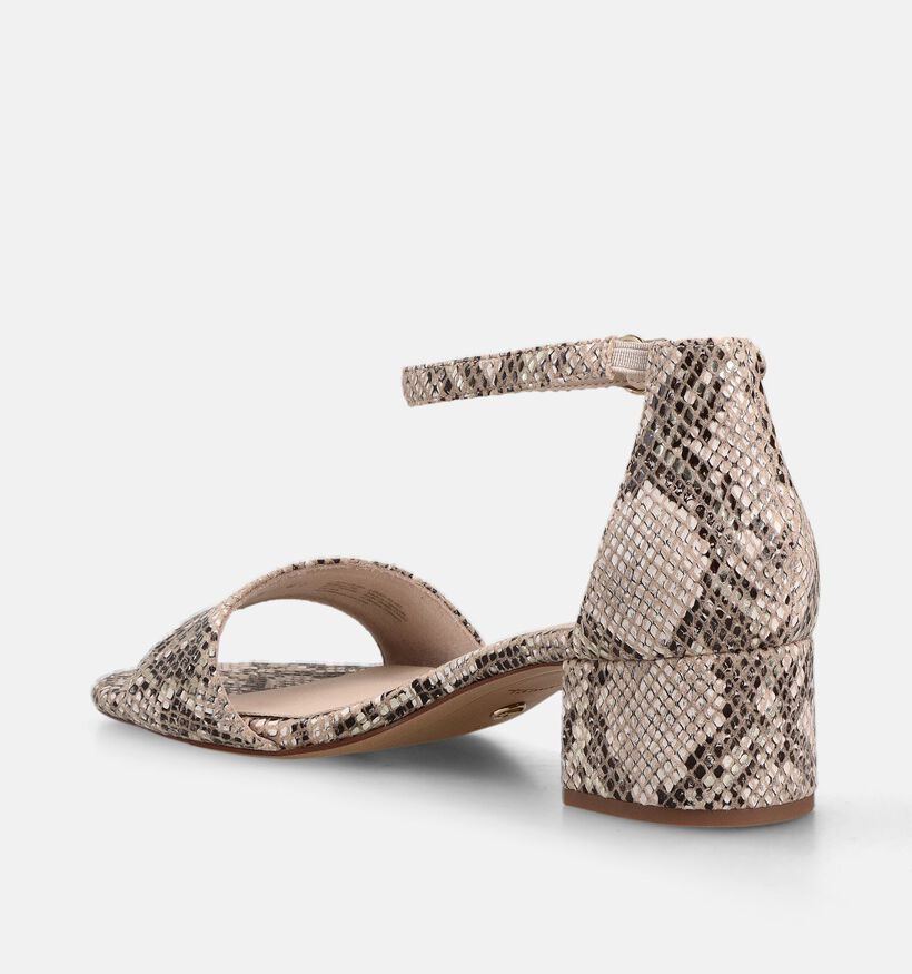 Tamaris Beige Sandalen met Hak voor dames (371706)