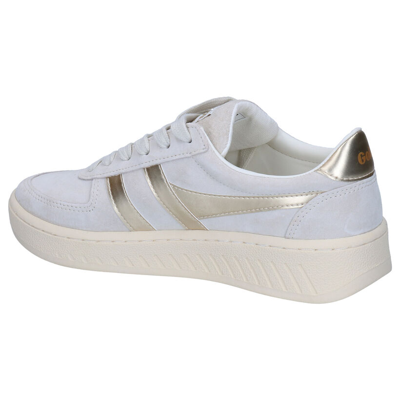Gola Grandslam Pearl Grijze Sneakers in leer (289184)