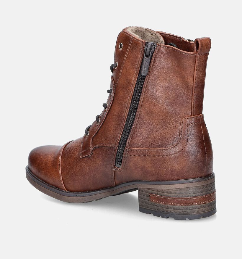 Mustang Bruine Bottines voor dames (345413)
