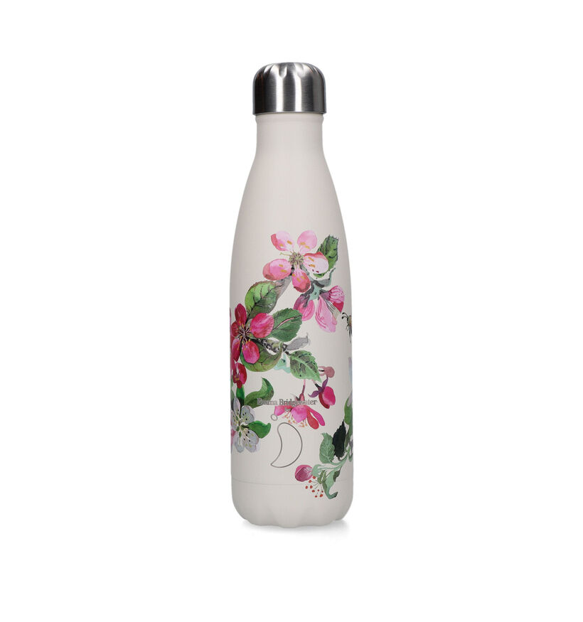 Chilly’s x Emma Bridgewater Blossom Gourde en Blanc 500ml pour femmes, filles (331270)