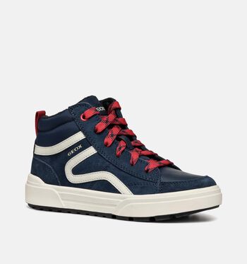 Geox Respira Hoge schoenen Zwart/Blauw