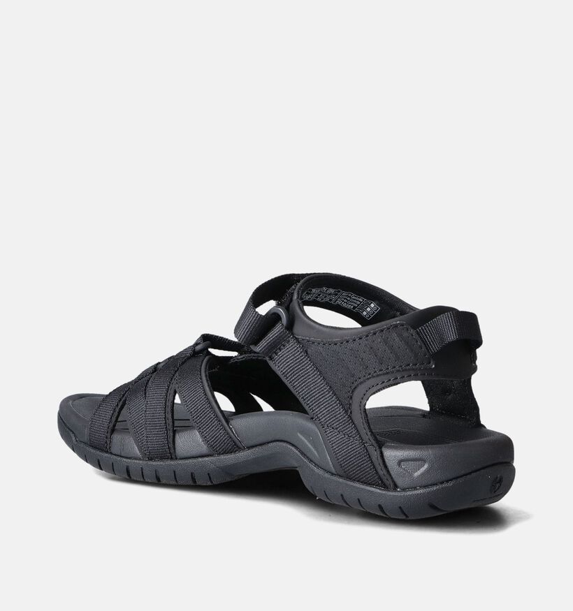 Teva Tirra Zwarte Trekkingsandalen voor dames (354718)