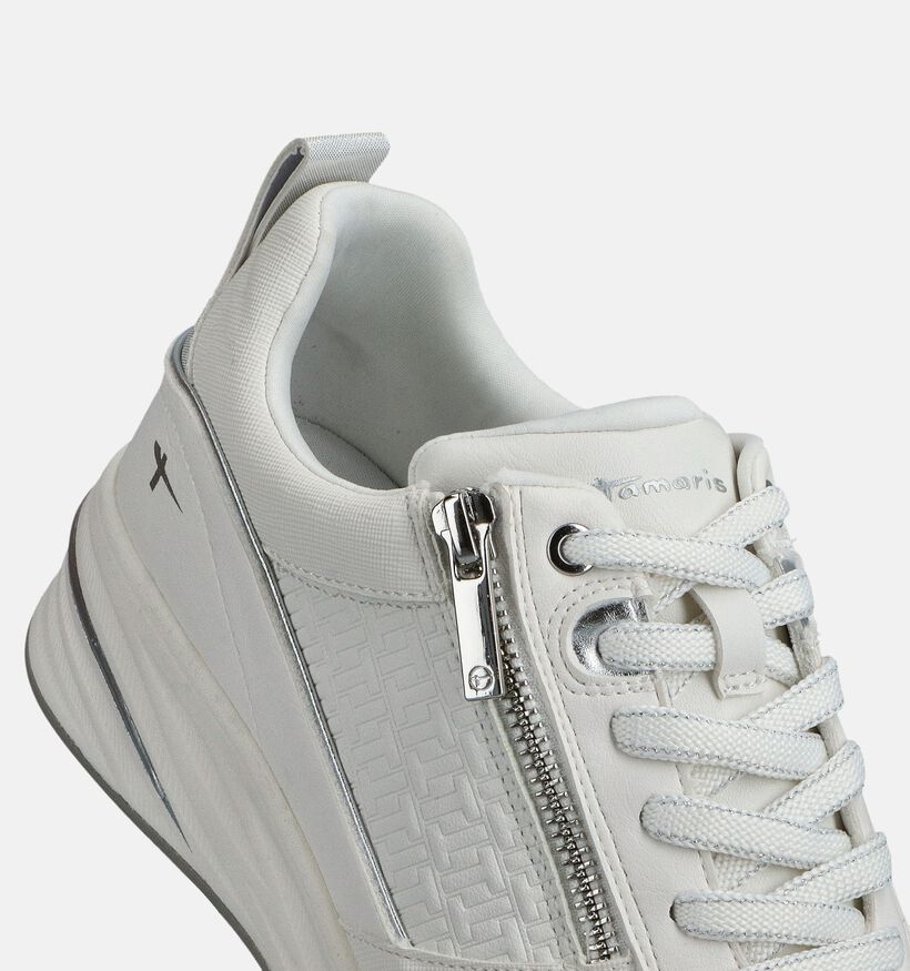 Tamaris Baskets habill&eacute;es en Blanc pour femmes (367643) - pour semelles orthop&eacute;diques