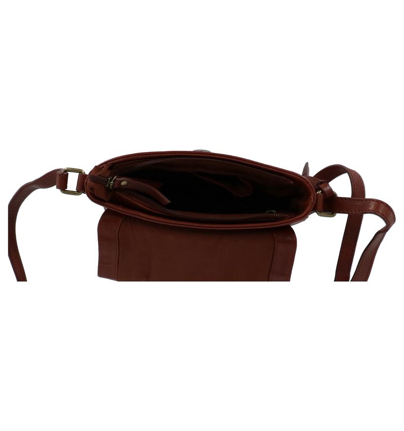 Burkely Ranger Sac porté croisé en Noir en cuir (292556)