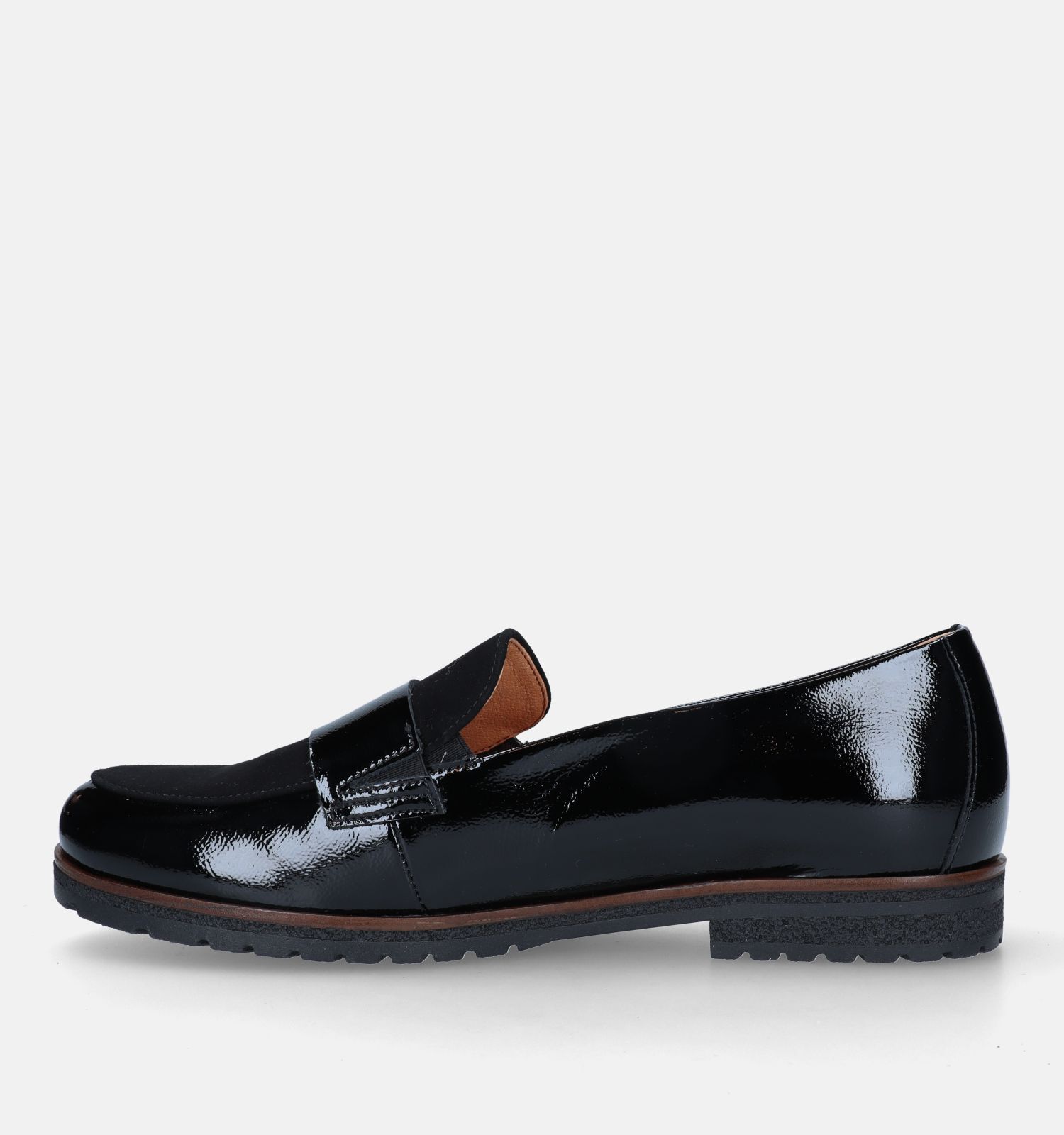 Zwarte instappers dames shop