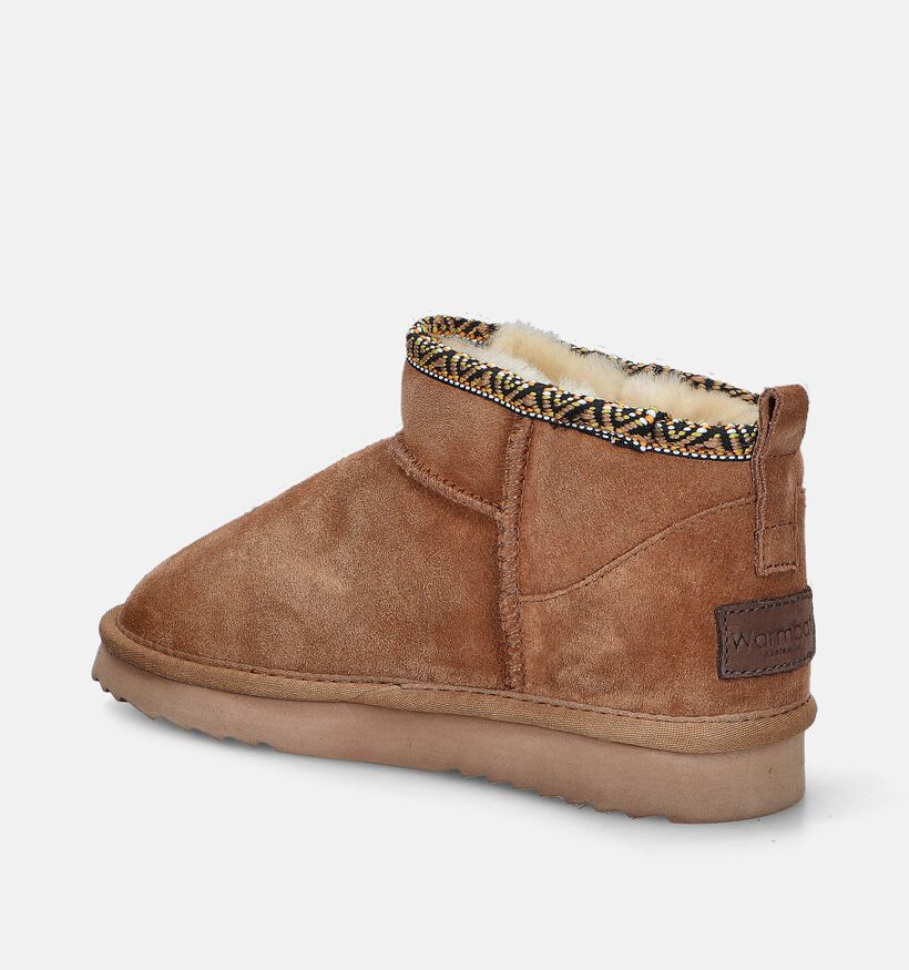 Warmbat Durack Tape Bottes en Cognac pour femmes (346231)