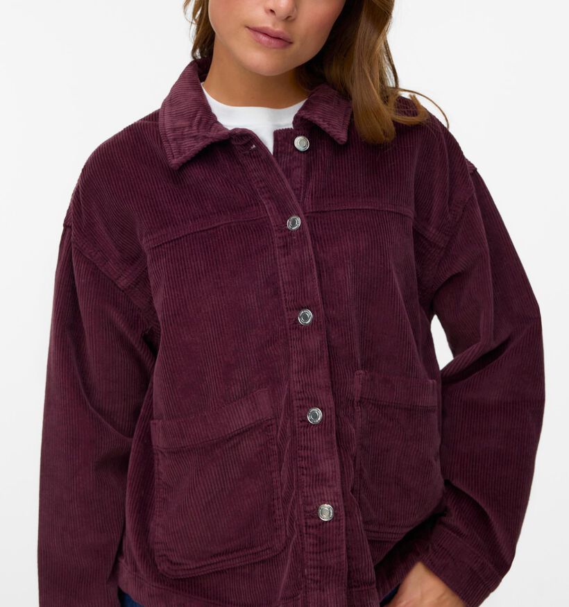 Vero Moda Jamie Corduroy Bordeaux Jas voor dames (364503)