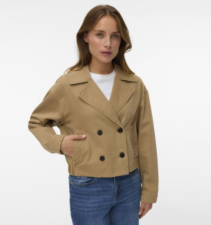 Vero Moda Lowa Bruine Korte Jas voor dames (369408)