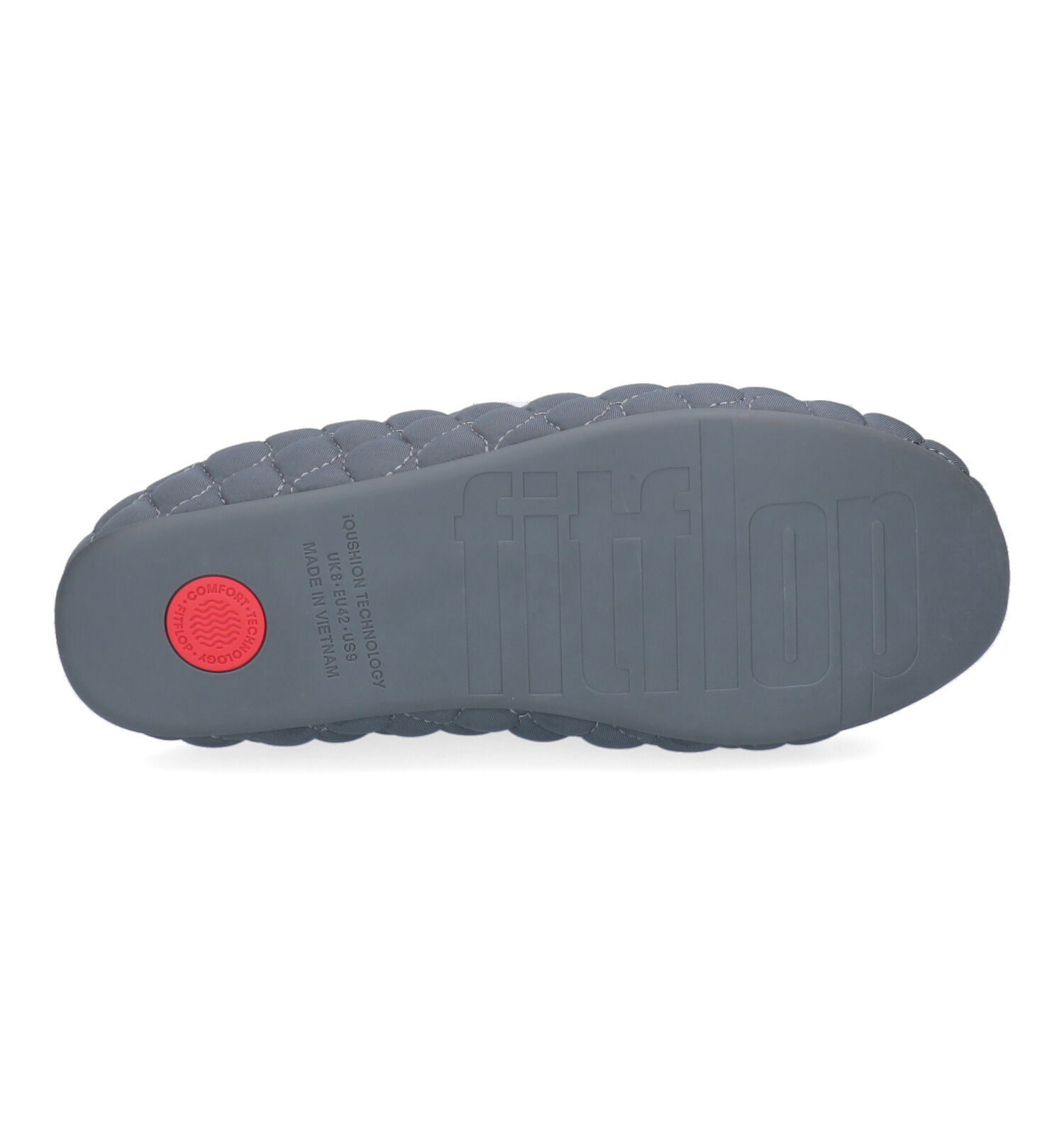 FitFlop Shove Grijze Pantoffels Heren Pantoffels Online op TORFS.BE