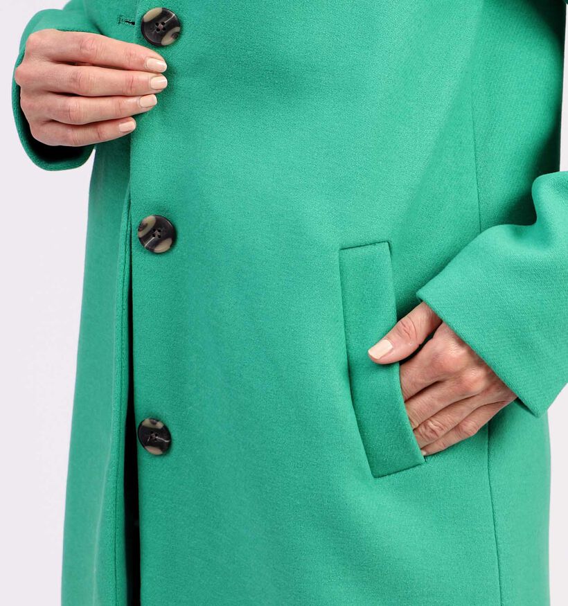 Pieces Alice Manteau en Vert (313410)