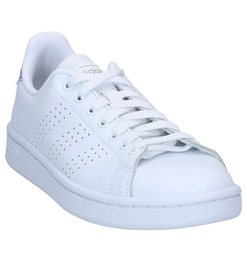 adidas Advantage Baskets en Blanc pour femmes (341435)